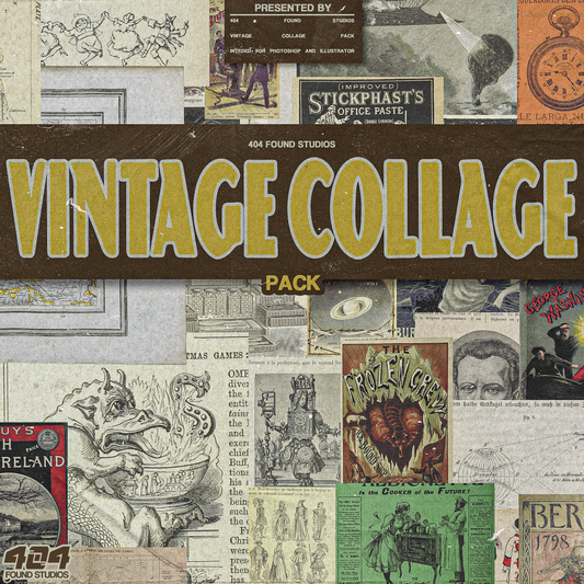 ASSET PACK - VINTAGE COLLAGE